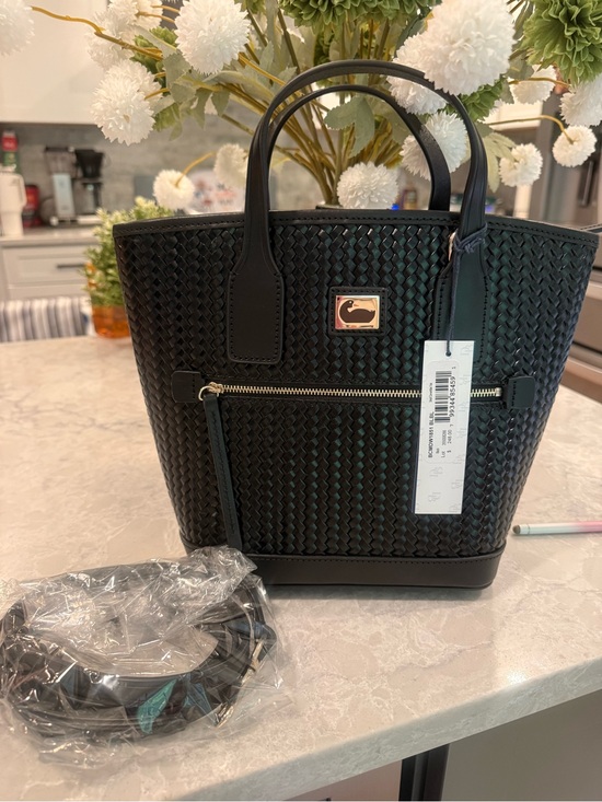 Dooney & Bourke Handbags - Dooney and BOURKE Camden small woven convertible tote